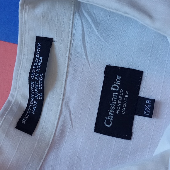 Vintage 90s Christian Dior Monsieur Button-Up Shirt - Picture 2 of 5